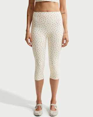 NikeSKIMS Matte Women's Printed High-Waisted Cropped 17